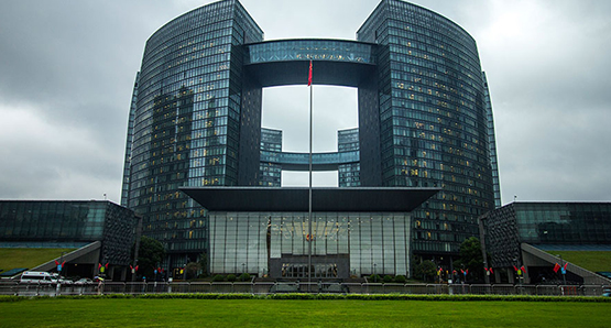 浙江杭州政府大楼