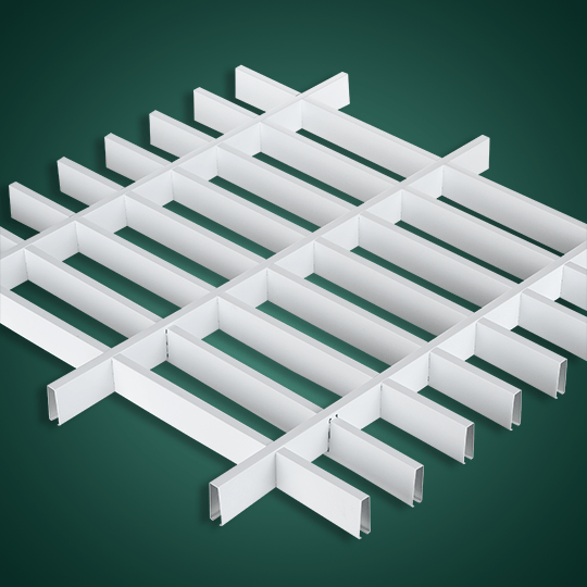 拓得利金属天花-格栅天花