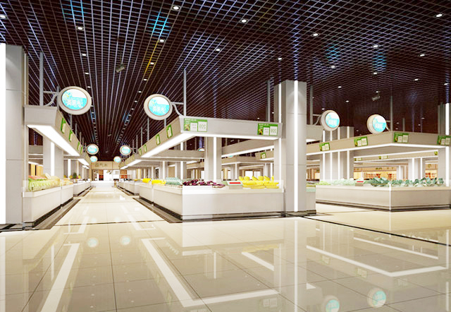 拓得利金属天花-格栅天花