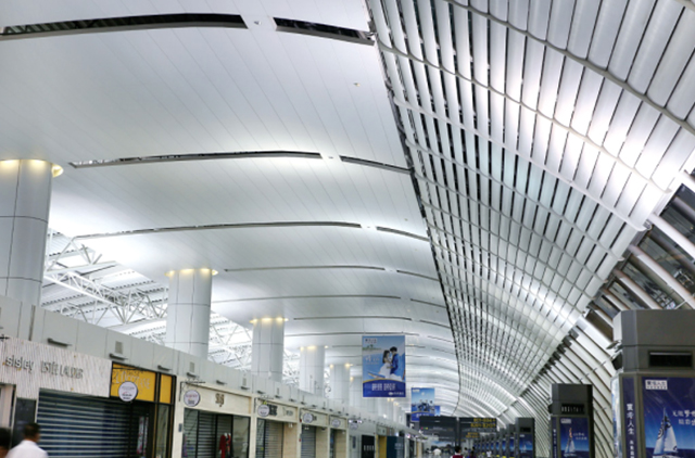 拓得利金属天花-户外遮阳