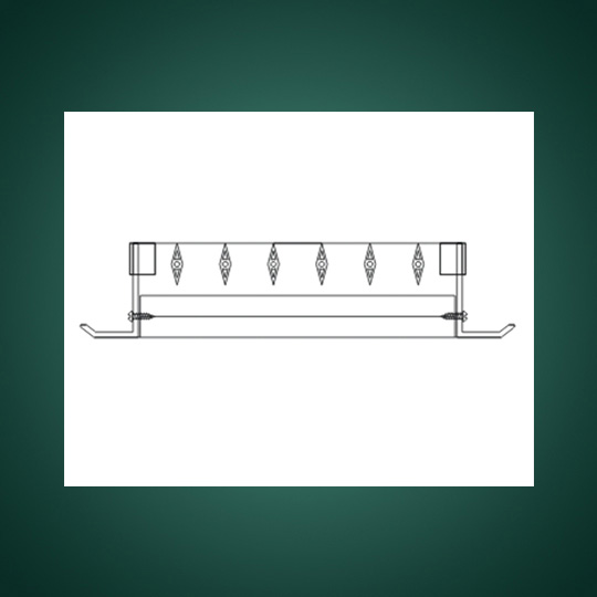拓得利金属天花-风口百叶