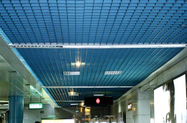 拓得利金属天花-格栅天花