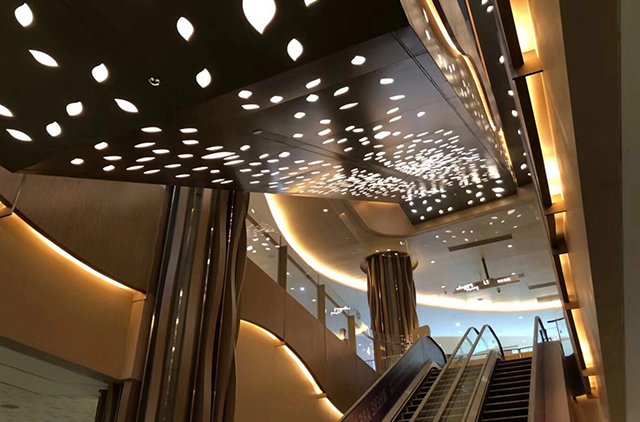 拓得利金属天花-艺术铝单板