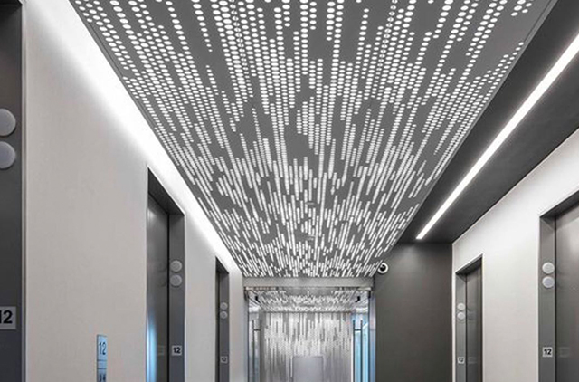拓得利金属天花-艺术铝单板
