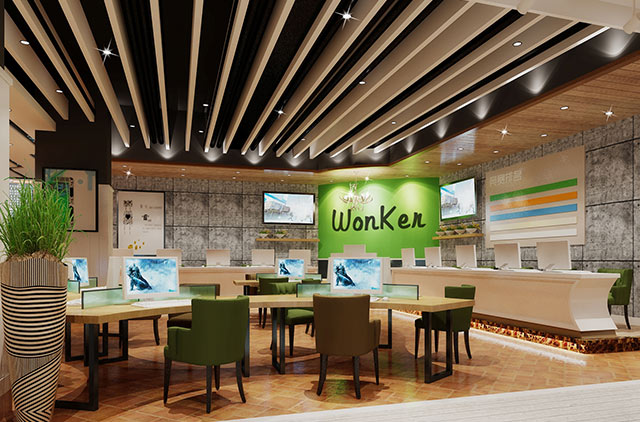 拓得利金属天花-订制方通